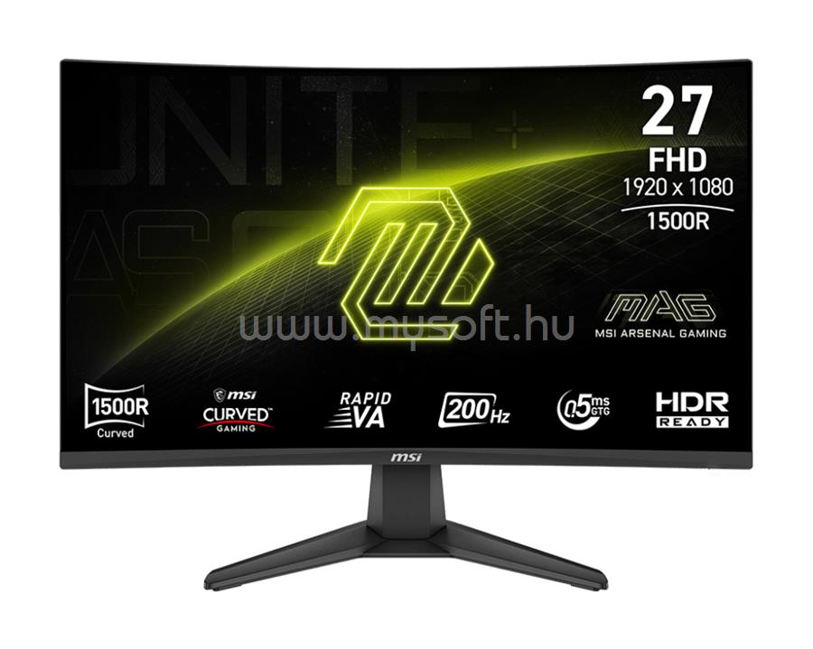 MSI MAG 276CF E20 ívelt Gaming Monitor