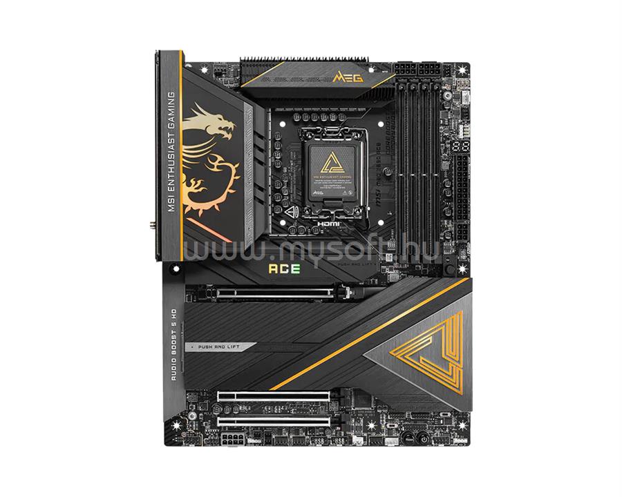 MSI MEG Z890 ACE LGA1851 4xDDR5 5xM.2 3xPCI-Ex16