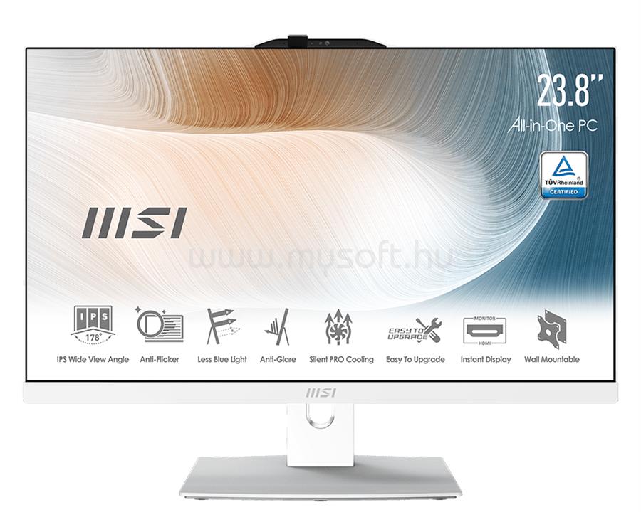 MSI Modern AM242P 11M All-in-One PC (fehér) 9S6-AE0122-1402 large