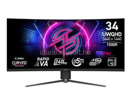 MSI MPG 346CQRF X24 ívelt Gaming Monitor 9S6-3DD94M-001 small