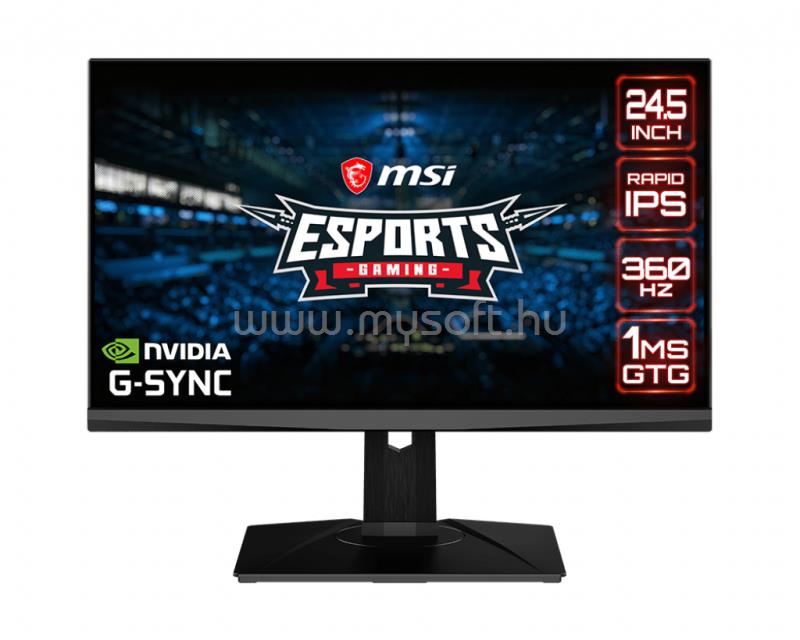 MSI Oculux NXG253R 360Hz Esport Gaming Monitor