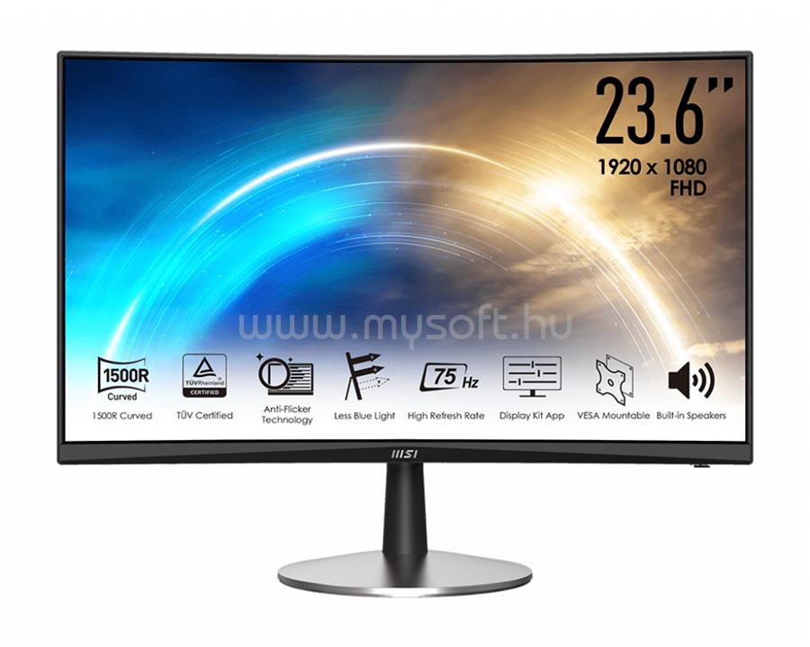 MSI PRO MP242C ívelt Monitor