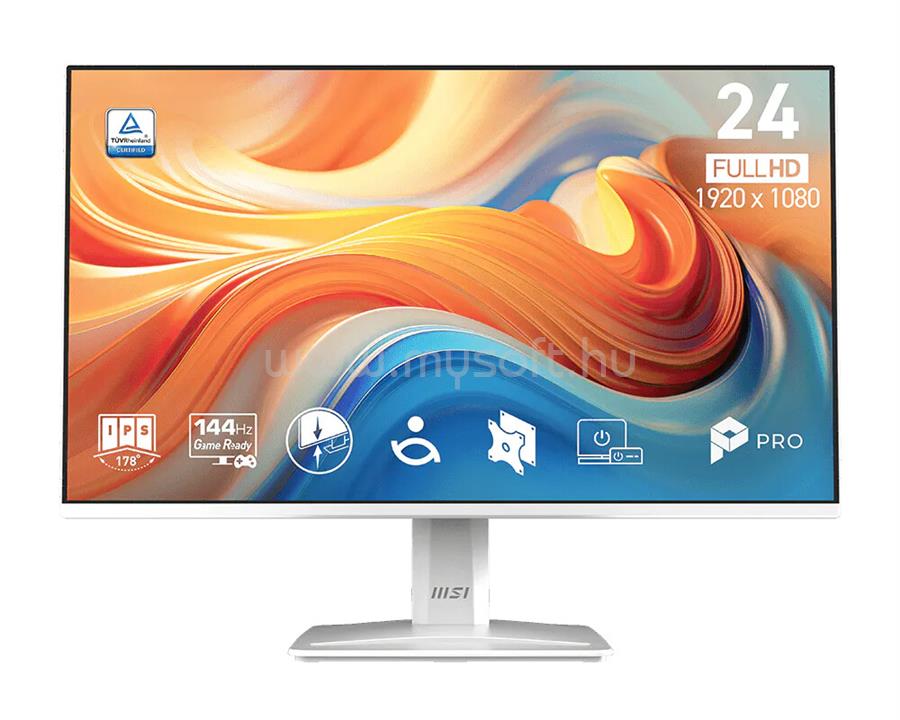 MSI PRO MP243W E14 Monitor (fehér)