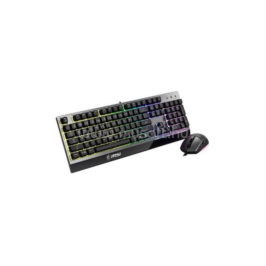 MSI RF1430 vezeték nélküli billenytűzet +  MA04W vezeték nélküli egér (magyar, fekete)