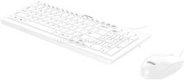 MSI SK9626MW vezetékes billentyűzet + egér (fehér) 956-04HU305-103 small