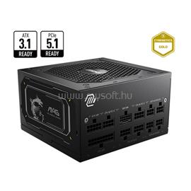 MSI Tápegység 850W 80+ Gold moduláris, Gen 5.0 V2 MAG_A850GL_PCIE5_II small
