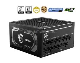 MSI tápegység MAG A1000GL PCIE5 1000W moduláris 80+ Gold MAG_A1000GL_PCIE5 small