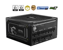 MSI tápegység MAG A1000GL PCIE5 II 1000W moduláris 80+ Gold MAG_A1000GL_PCIE5_II small