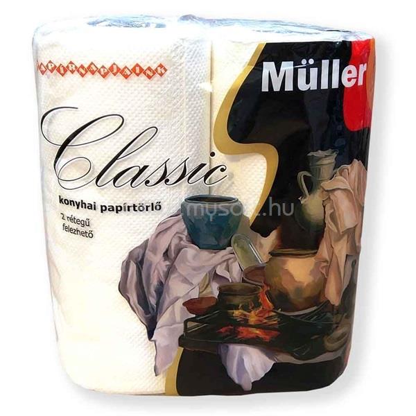 MÜLLER Classic bcell 50 lap/tekerecs 2 tekercs/csomag háztartási papírtörlő