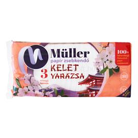 MÜLLER Papírzsebkendő 3 rétegű 100 db/csomag Kelet Varázsa MÜLLER_49846 small