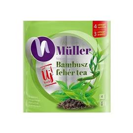 MÜLLER Toalettpapír 4 rétegű 100% cellulóz 8 tekercs/csomag Bambusz fehér tea MÜLLER_42605 small