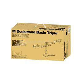 MULTIBRACKETS 3 karos asztali állvány (Deskstand Basic Triple), 15-27