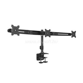 MULTIBRACKETS 3 karos asztali konzol, M VESA Desktopmount Triple Desk Clamp 15"-24" 7350105210372 small