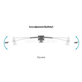 MULTIBRACKETS 3 karos asztali konzol, M VESA Desktopmount Triple Desk Clamp 15