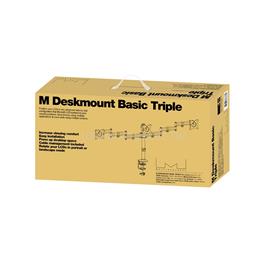 MULTIBRACKETS asztali konzol (3 képernyős rögzítőkar), M Deskmount Basic Triple (15-27