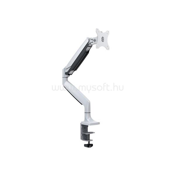 MULTIBRACKETS asztali rögzítő Gas Spring Single, dönthető, forgatható 15-27", fehér