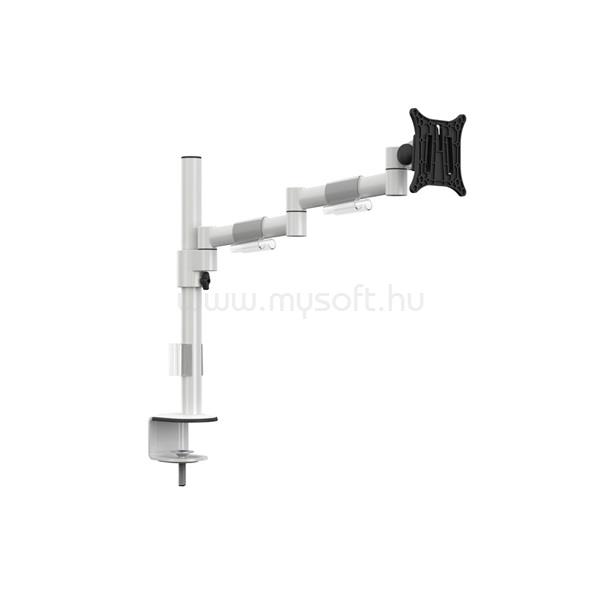 MULTIBRACKETS asztali rögzítő Officeline Single II dönthető, forgatható konzol, 15" - 30", fehér
