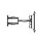 MULTIBRACKETS Fali konzol, M VESA Flexarm Thin Black Large 7350105210143 small