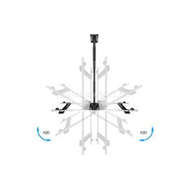 MULTIBRACKETS Fali konzol, M VESA Flexarm Thin Black Large 7350105210143 small
