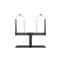 MULTIBRACKETS Forgatható asztali állvány, M VESA Tablestand Turn X-Large MAX 800x400 Black (60-75