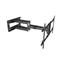 MULTIBRACKETS Long Reach 910 mm fali konzol, karos, dual, dönthető, forgatható 50
