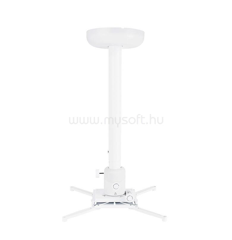 MULTIBRACKETS mennyezeti projektor állvány Universal Projector Ceiling monut 600-1000 with Fine tune, fehér