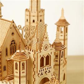 MULTIVERSUM 3D Fa Knight Castle Diorama 3D puzzle LG902 small
