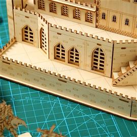 MULTIVERSUM 3D Fa Knight Castle Diorama 3D puzzle LG902 small