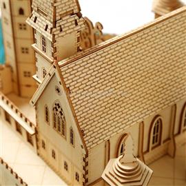 MULTIVERSUM 3D Fa Knight Castle Diorama 3D puzzle LG902 small