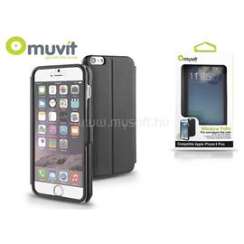 MUVIT I-MUEYF0007 Window Folio iPhone 6 Plus/6S Plus fekete hátlap I-MUEYF0007 small