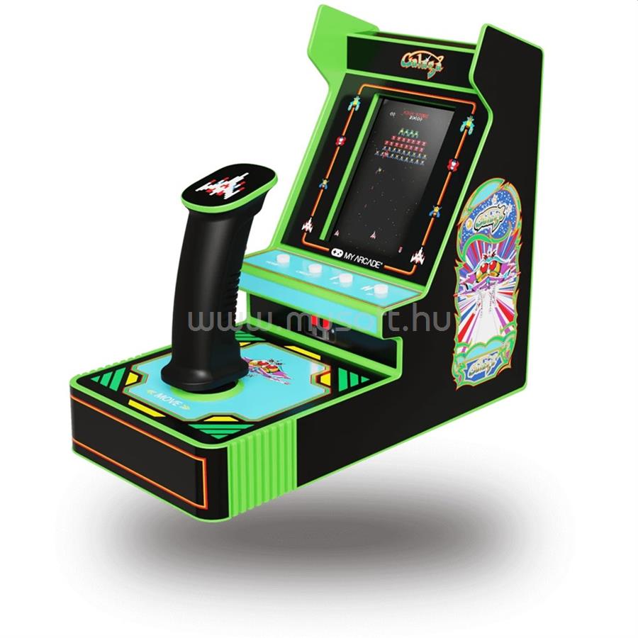 MY ARCADE DGUNL-7000 játékkonzol Galaga 2in1 Joystick Player Hordozható