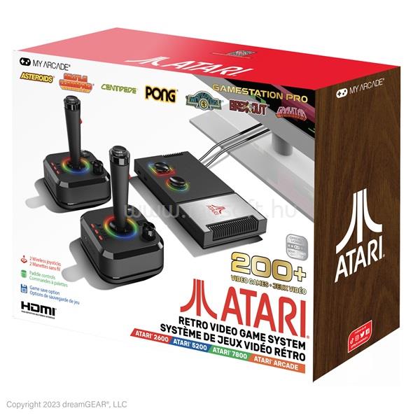 MY ARCADE DGUNL-7012 Atari Gamestation Pro játékkonzol (200 játék)