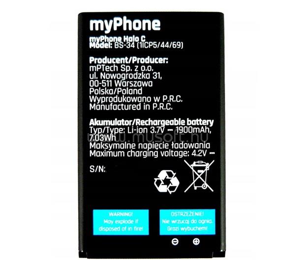 MYPHONE MYPHONE akku 1900mAh LI-ION myPhone Halo C