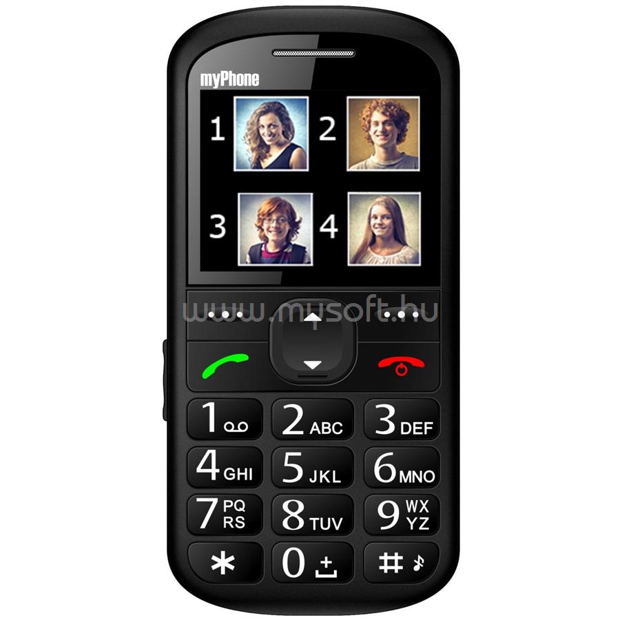 MYPHONE Halo 2 2G 32MB mobiltelefon (fekete)