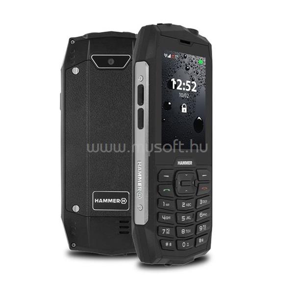MYPHONE HAMMER 4+ 2,8" 3G Dual SIM ezüst csepp-, por- és ütésálló mobiltelefon