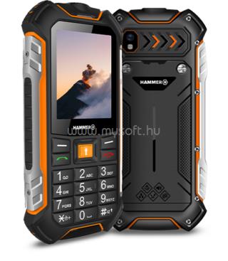 MYPHONE HAMMER Boost 4G LTE Dual-SIM 256MB (fekete-narancssárga)