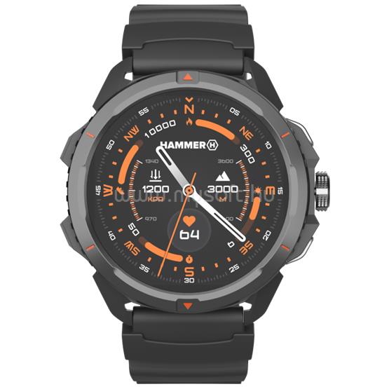 MYPHONE HAMMER WATCH 2 okosóra (fekete)