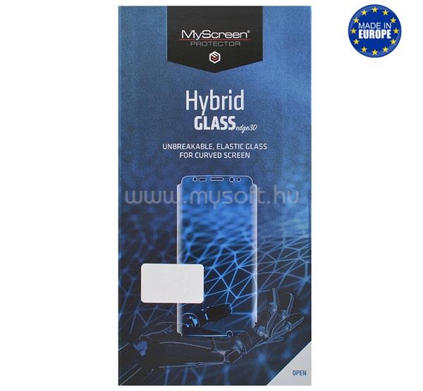 MYSCREEN Samsung S24 Ultra MYSCREEN HYBRIDGLASS képernyővédő üveg flexibilis, NEM íves, ÁTLÁTSZÓ