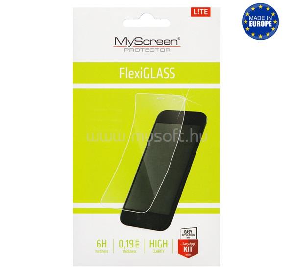 MYSCREEN Huawei MediaPad M2 10 WIFI / MediaPad M2 10 LTE LITE FLEXI GLASS képernyővédő üveg ütésállóság, 6H, ÁTLÁTSZÓ