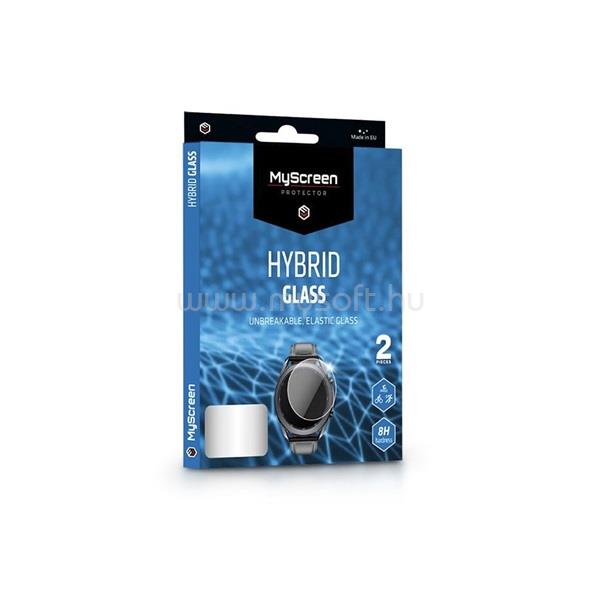MYSCREENPROTECTOR MSP LA-1874 Xiaomi Amazfit GTR (47mm) 2db-os rugalmas üveg kijelzővédő fólia