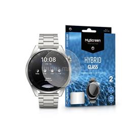 MYSCREENPROTECTOR MSP LA-1903 Huawei Watch 3/Watch 3 Pro (48mm) Hybrid Glass 2db-os rugalmas üveg kijelzővédő fólia LA-1903 small