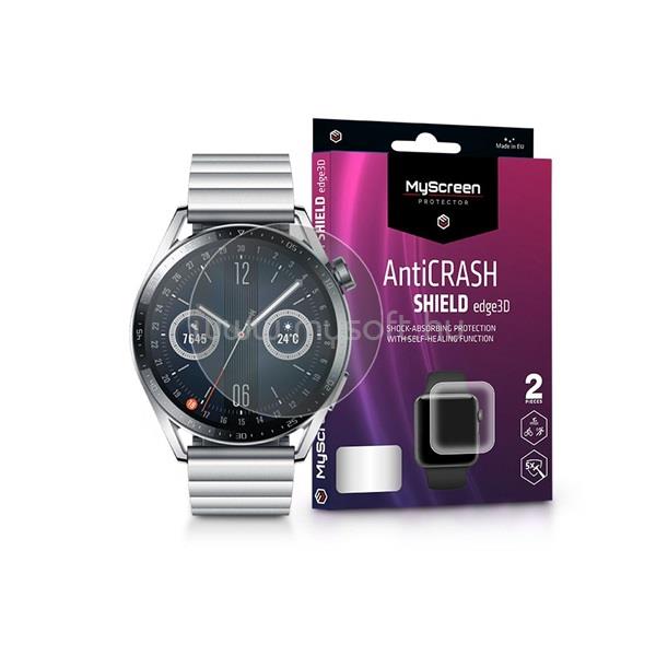 MYSCREENPROTECTOR MSP LA-2051 Huawei Watch GT 3 (42mm) AntiCrash Shield Edge 3D 2db-os ütésálló kijelzővédő fólia