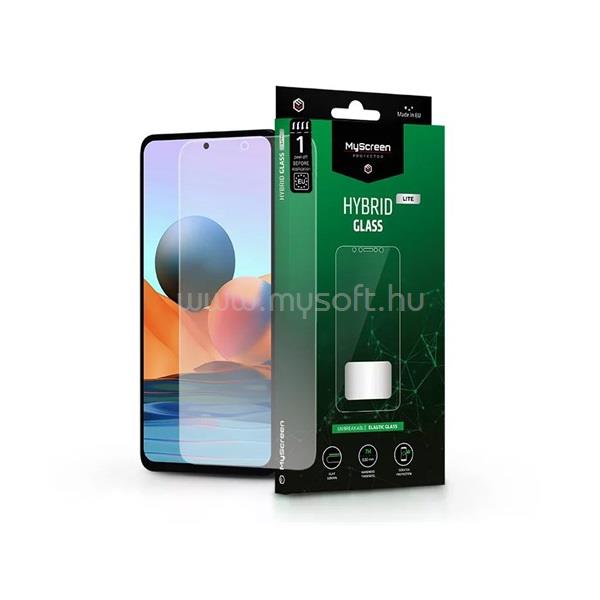 MYSCREENPROTECTOR MSP LA-2101 Redmi Note 10 Pro Hybrid Glass Lite rugalmas üveg kijelzővédő fólia