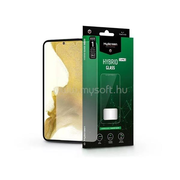 MYSCREENPROTECTOR MSP LA-2126 Galaxy S22 5G Hybrid Glass Lite rugalmas üveg kijelzővédő fólia