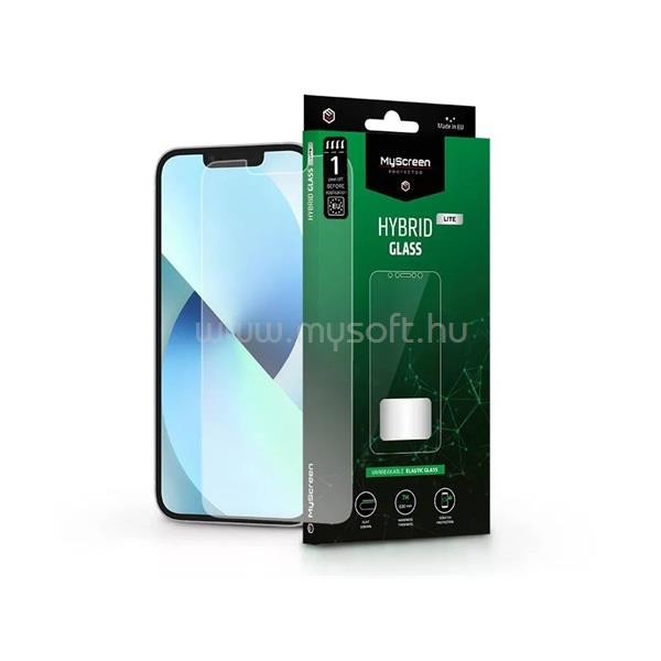 MYSCREENPROTECTOR MSP LA-2198 iPhone 13/13 Pro Hybrid Glass Lite rugalmas üveg kijelzővédő fólia