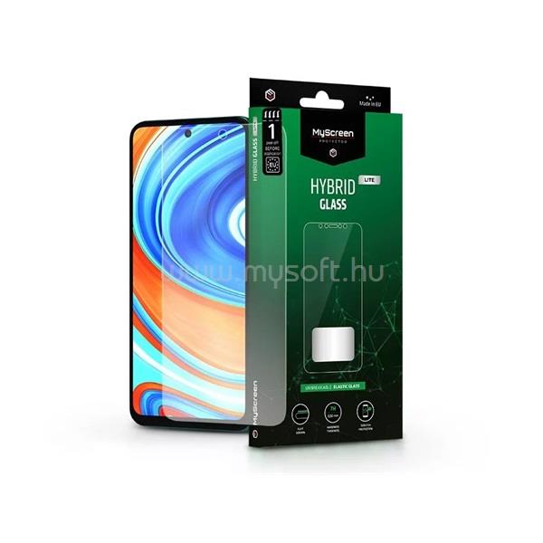 MYSCREENPROTECTOR MSP LA-2202 Redmi Note 9 Pro/9S/Mi 10T Lite Hybrid Glass Lite rugalmas üveg kijelzővédő fólia