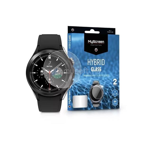 MYSCREENPROTECTOR MSP LA-2289 Galaxy Watch 4 Classic (42mm) Hybrid Glass 2db rugalmas üveg kijelzővédő fólia