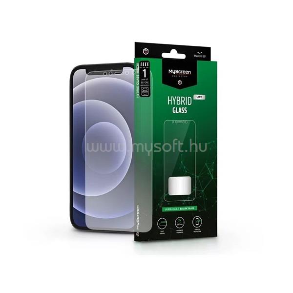MYSCREENPROTECTOR MSP LA-2298 Apple iPhone 12/12 Pro Hybrid Glass Lite rugalmas üveg kijelzővédő fólia