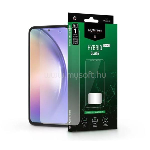 MYSCREENPROTECTOR MSP LA-2302 Galaxy A54 5G (SM-A546) Hybrid Glass Lite rugalmas üveg képernyővédő fólia