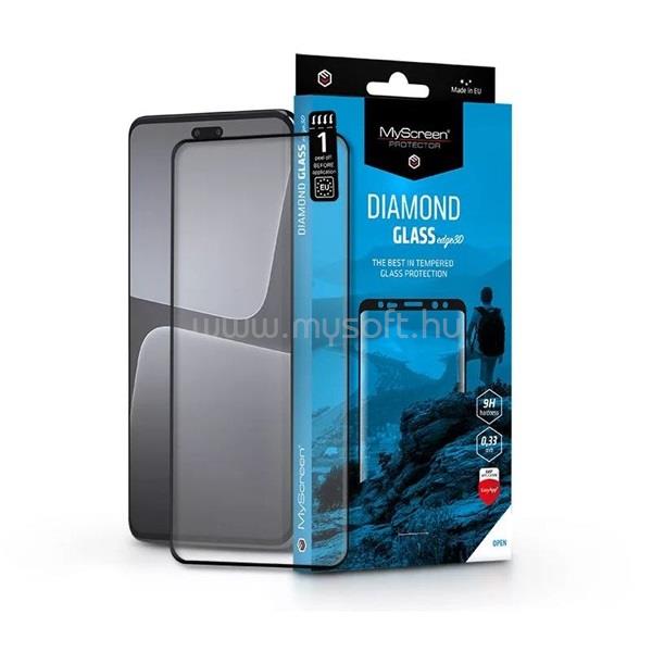MYSCREENPROTECTOR MSP LA-2307 Xiaomi 13 Lite 5G Diamond Glass Lite Edge 3D edzett üveg kijelzővédő fólia